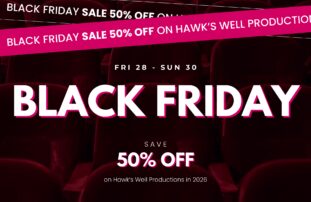 Black and Red Torn Paper Black Friday Sale Instagram Post