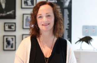 A portrait photograph of Maeve McGowan, the new Programme Manager of Hawk's Well Theatre