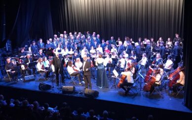 A photograph of the Sligo Academy of Music orchestra performing 