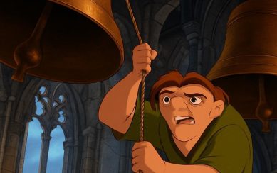 a cartoon image of The Hunchback