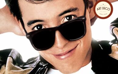 Ferris Bueller wearing sunglasses 
