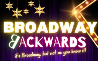 Colourful title for musical Broadway Backwards 