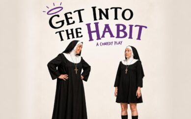 Two nuns standing side by side 