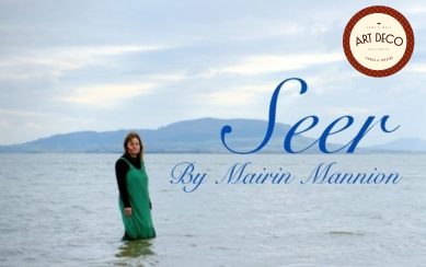 Mairin Mannion stands in the sea