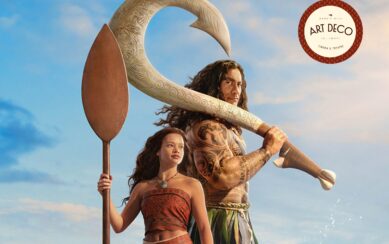 Moana Poster 1 Sht art deco