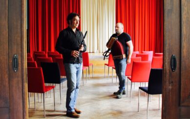 photo of Les Muller and David Munnelly