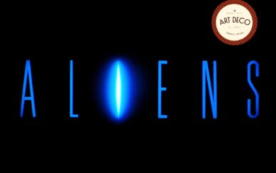 Aliens art deco