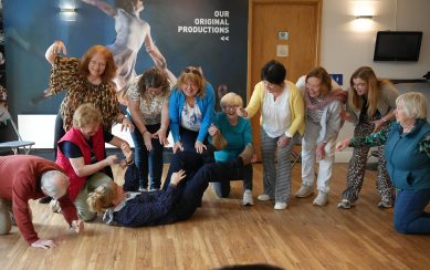Workshop by Cultural Companions in the foyer. 
