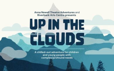 Square with text clouds 1