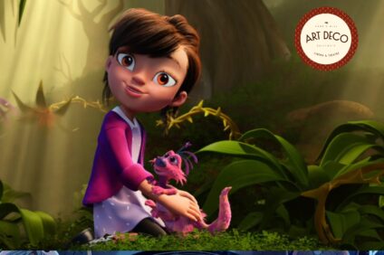 The Land of Sometimes art deco