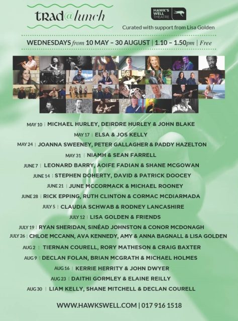 Poster featuring images and names of artists included in the event with performance dates listed Poster featuring images and names of artists included in the event with performance dates listed