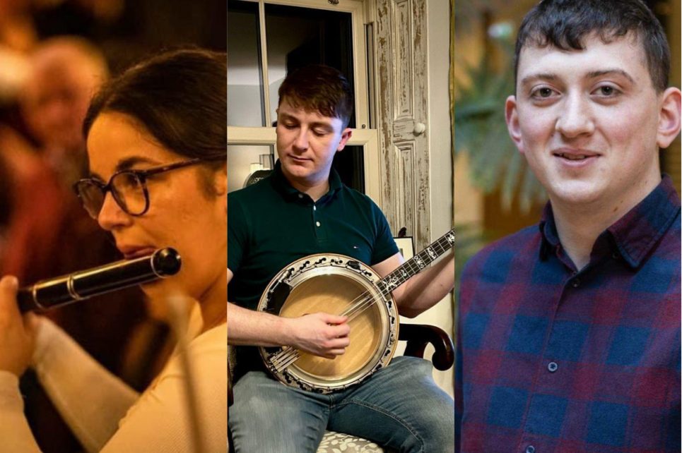 A collage of photographs of Aisling Clarke, Darren Culliney, and Liam Doherty A collage of photographs of Aisling Clarke, Darren Culliney, and Liam Doherty