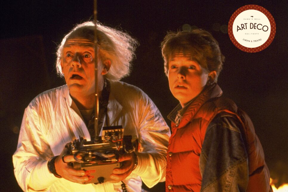 Doc and Marty from Back to the Future