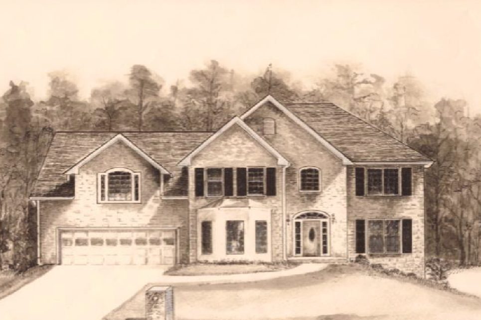 House on cedar