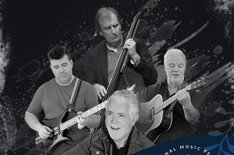 A photograph of the band Jargon with details of their performance during Sligo Live festival on November 4th 2023