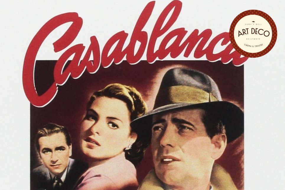 Film poster of classic movie Casablanca Film poster of classic movie Casablanca