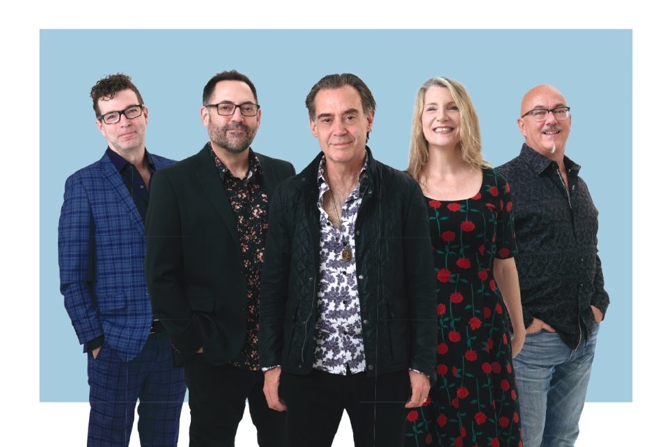 A photograph of the band Crash Test Dummies