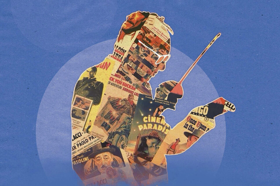 Graphic of music composer