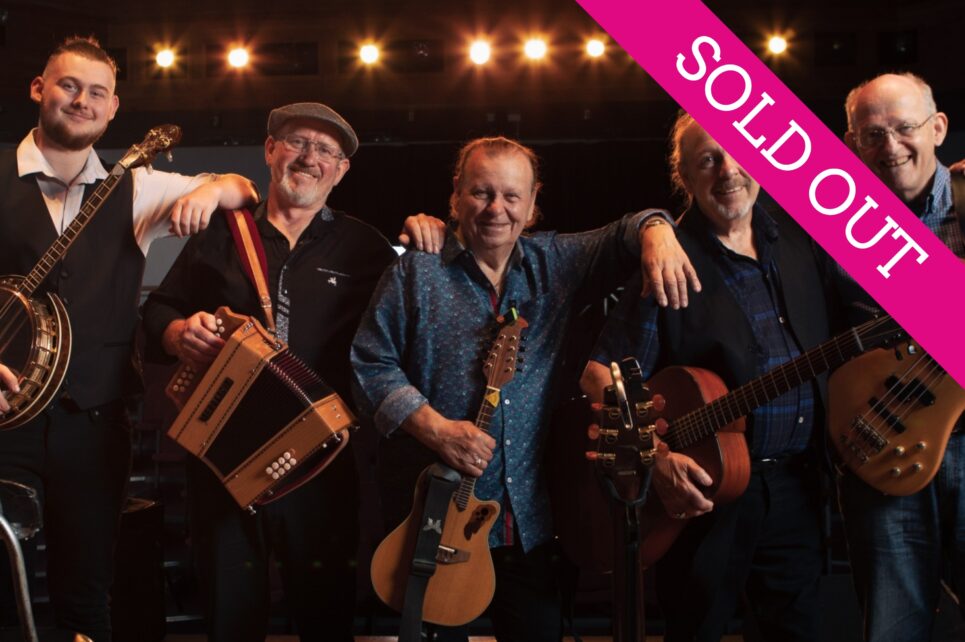 The Fureys on the stage