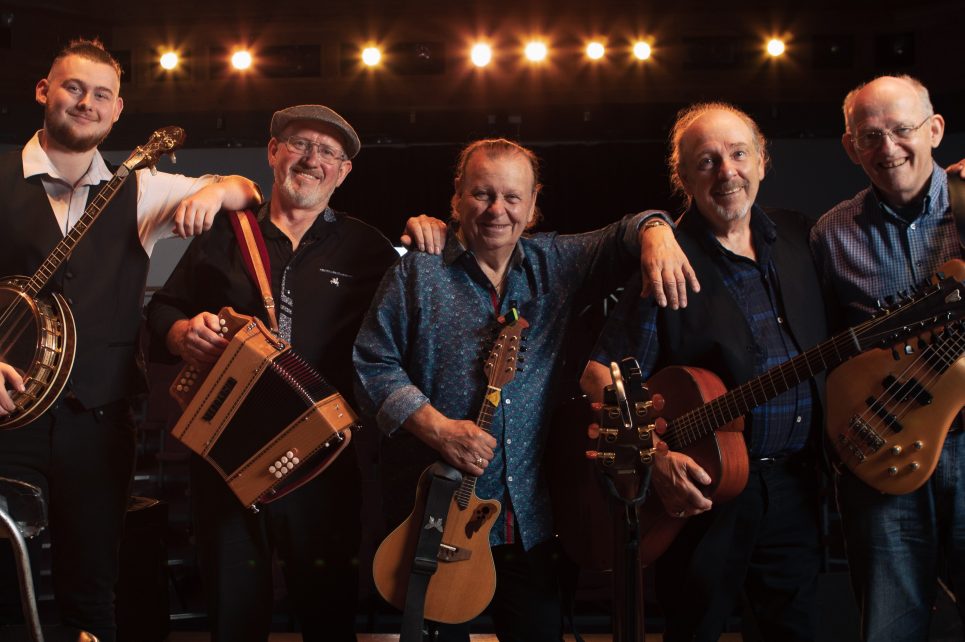 The Fureys on the stage The Fureys on the stage