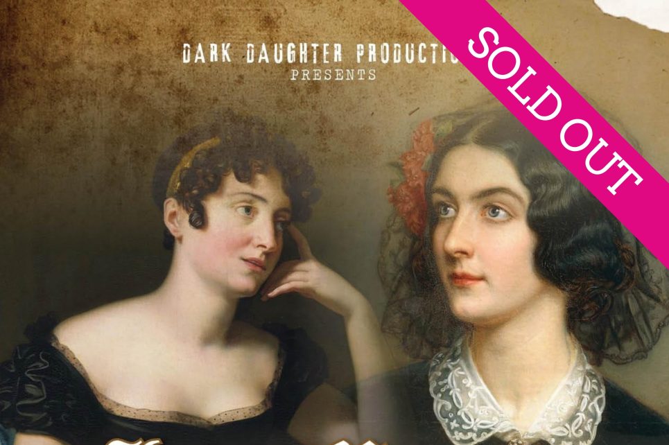 old painting of Lola Montez & Lady Morgan old painting of Lola Montez & Lady Morgan