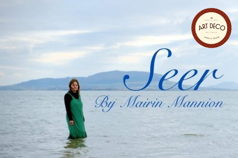 Mairin Mannion stands in the sea Mairin Mannion stands in the sea