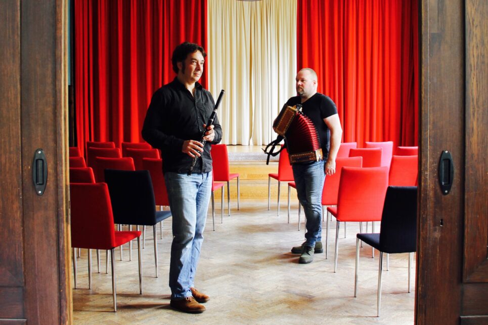photo of Les Muller and David Munnelly