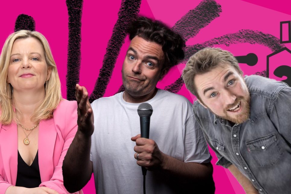 A collage of photos of Sharon Mannion, Terry Markey and Eddie Mullarkey