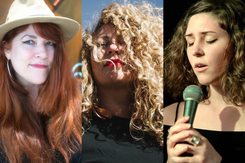 A collage of photographs of Emilia Martensson, Christine Tobin, and Veronica Morscher. A collage of photographs of Emilia Martensson, Christine Tobin, and Veronica Morscher.