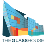Glass House Logo White 002